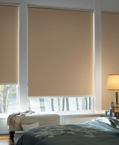 Roller Blinds with various quality materials and colors