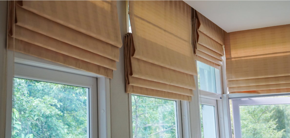 Roman Shade control system