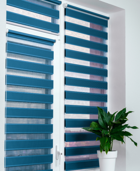 Zebra Blinds control mechanism